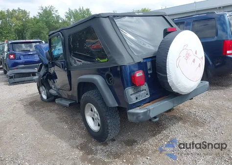 2004 Jeep Wrangler Unlimited from USA, damaged, VIN 1J4FA49S84P774944